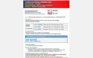 Tournoi National Ranking Besançon